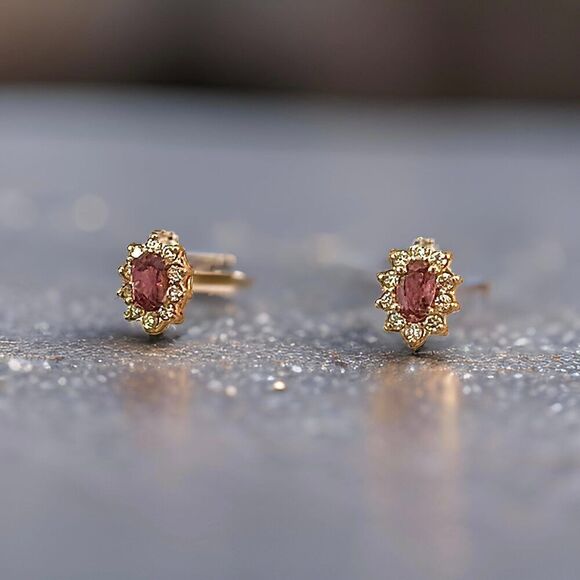 Sapphire Diamond Stud Earrings 14k W Gold 0.90 TCW Certified $2,490 215609 - Picture 7 of 11